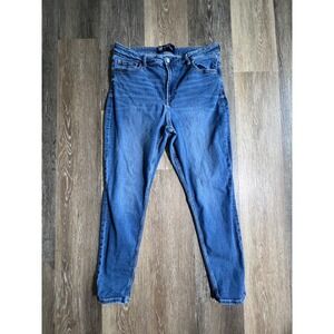 Gap Universal Legging Jeans Womens 16/33 Blue Good High Rise Skinny Denim